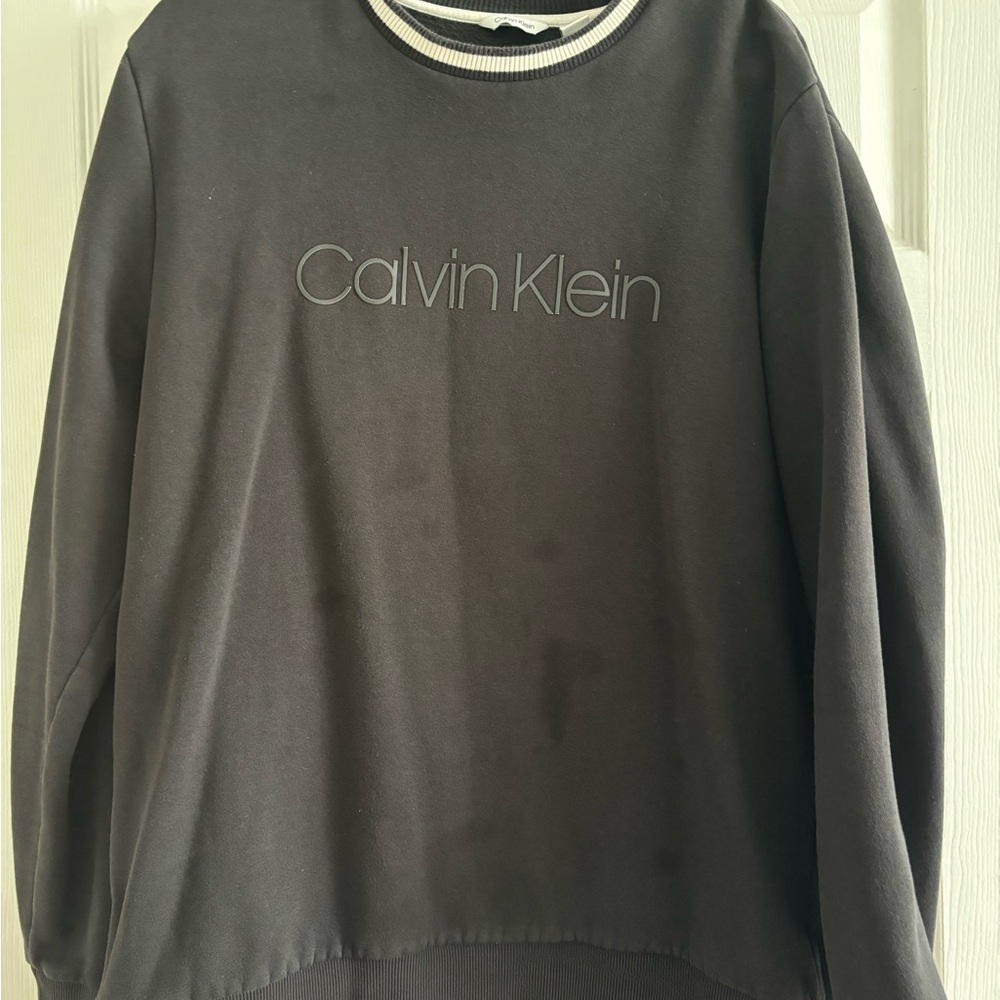 Calvin Klein Men's Black Sweater